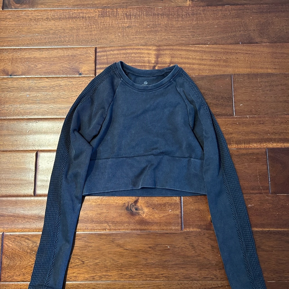Aerie Long Sleeve Tee - Black